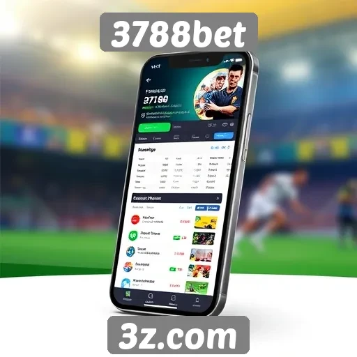 Desempenho da plataforma móvel do 3788bet